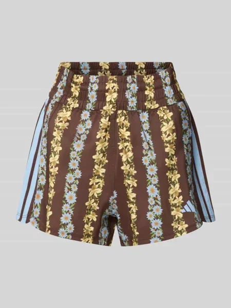 Adidas szorty sportowe x Farm Rio brązowe