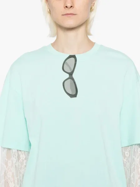Tricou Ground Zero cu imagine verde