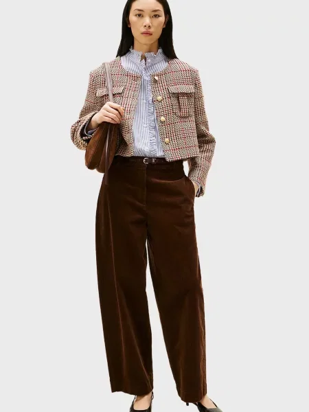Вельветовые брюки Tommy Hilfiger коричневые