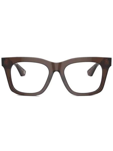 Ochelari de soare pătrați Burberry Eyewear maro