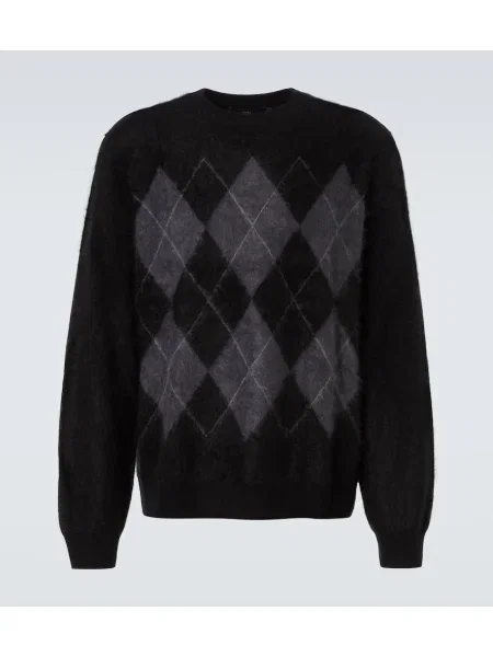 Pulover Arch4 din cașmir negru