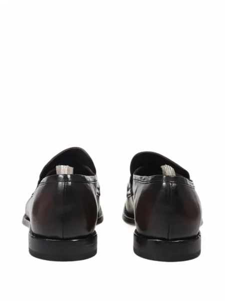 Pantofi loafer Officine Creative din piele maro