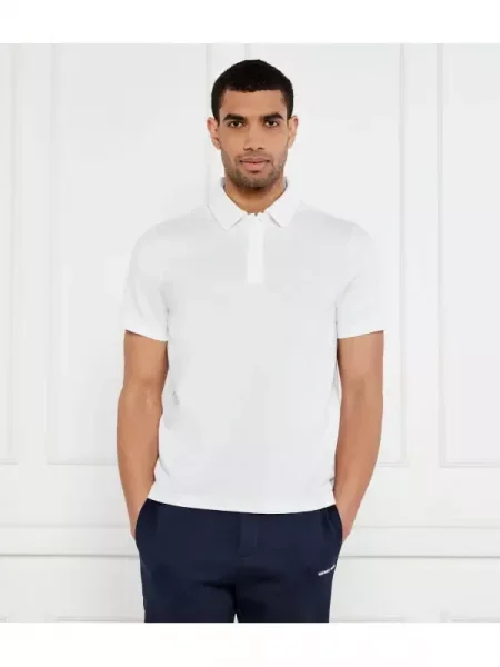Michael Kors Tenisz póló | stretch pique fehér