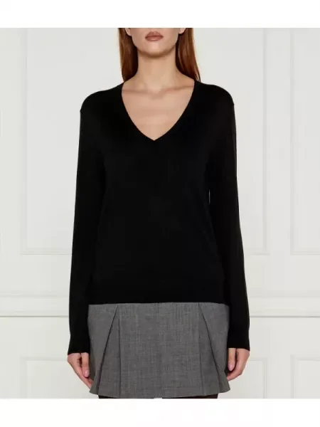 Tommy Hilfiger De lână pulover negru