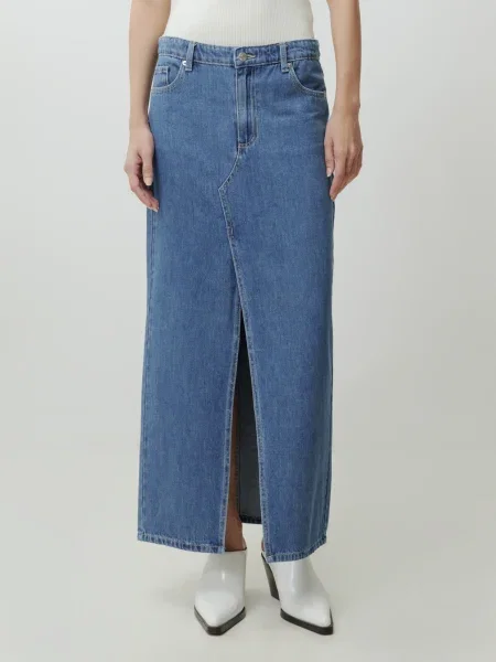 EDITED Fustă Yu denim albastru