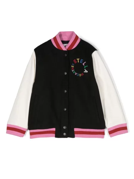Kurtka bomber dziecięcy Stella Mccartney czarny