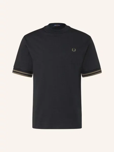 Fred Perry Tričko / olivová černá