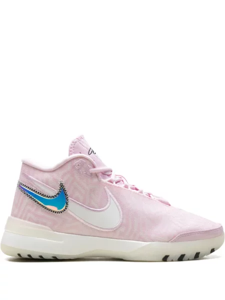 Klapki Nike z nadrukiem do koszykówki różowe