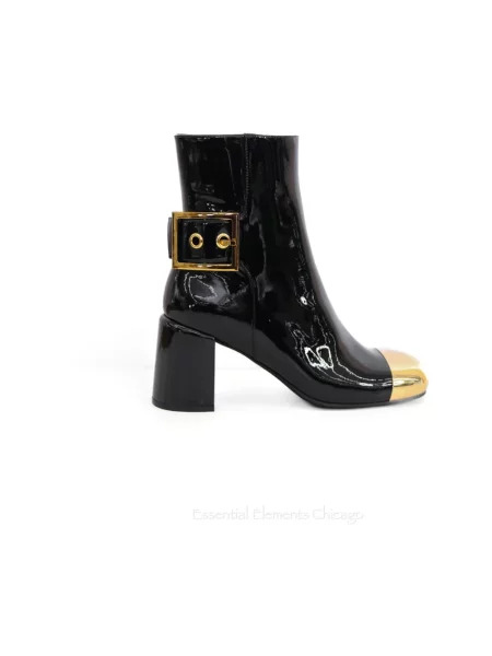 Botki Jeffrey Campbell skórzane czarne