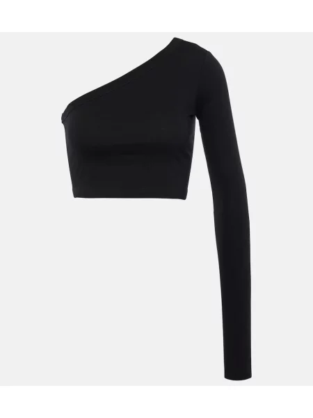 Cropp top Rick Owens cu un umăr gol negru