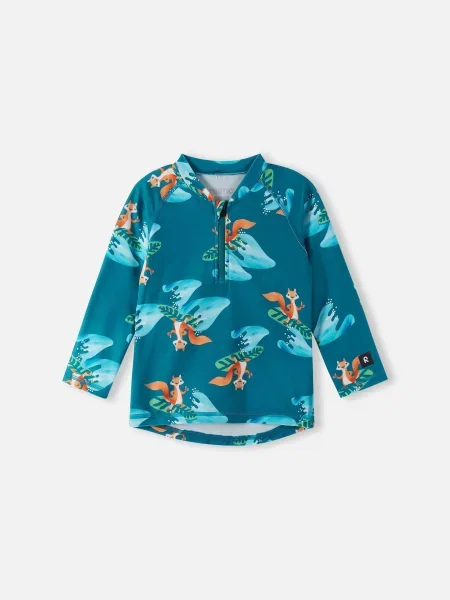 Костюмный лонгслив Reima синий