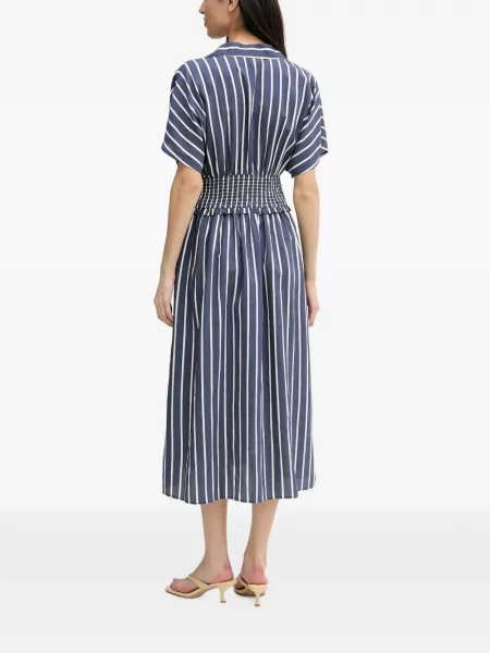 Rochie midi Joseph Ribkoff cu dungi albastru