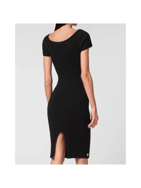 Sukienka midi Philipp Plein czarna