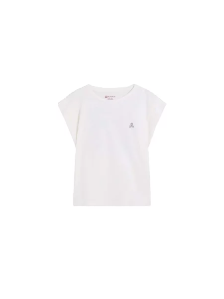 Scalpers Tricou funcțional alb