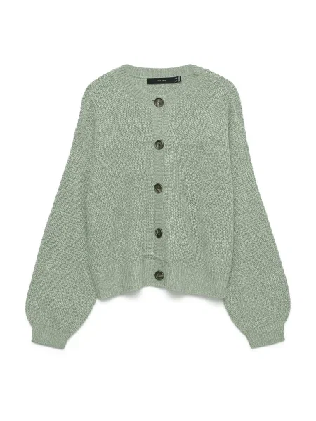 VERO MODA Geacă tricotată VMLEA pastel verde