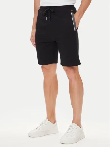 BOSS Спортни шорти черен