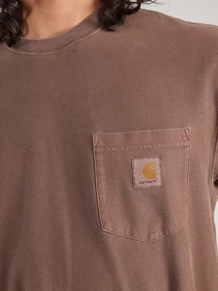 Carhartt WIP Tričko gaštanová