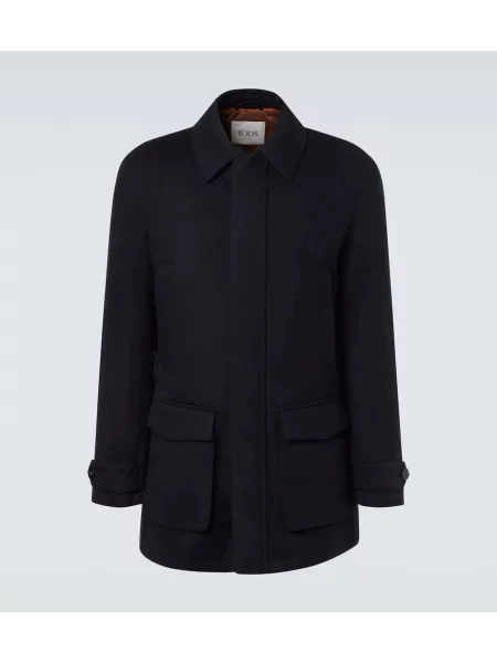 Palton Tod's de lână albastru