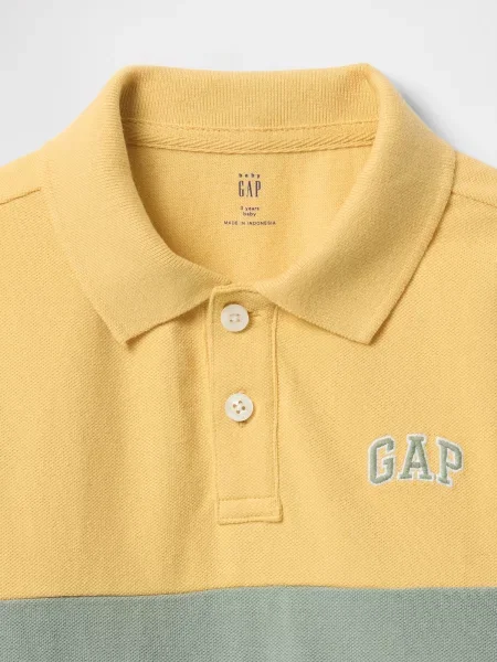 Tricou polo copii Gap
