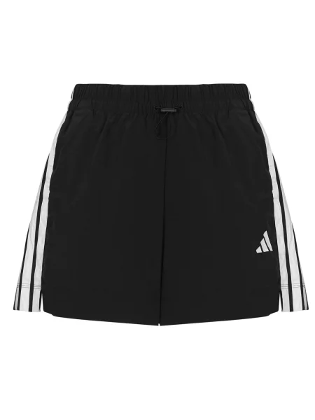 Pruhované šortky Adidas čierna