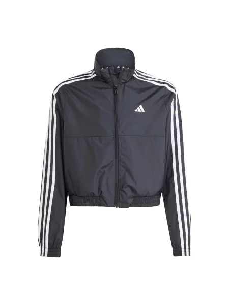Bluza z kapturem Train Essentials Full-Zip Kids biała