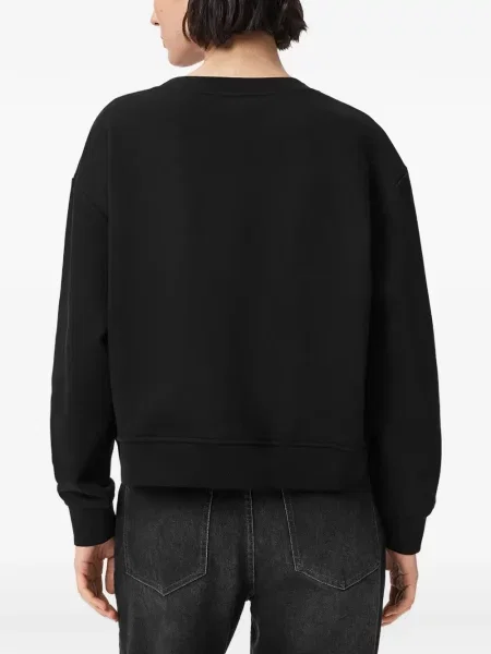 Hanorac Allsaints cu paiete negru