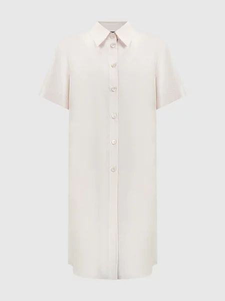 Сорочка з шовком Colombo бежева