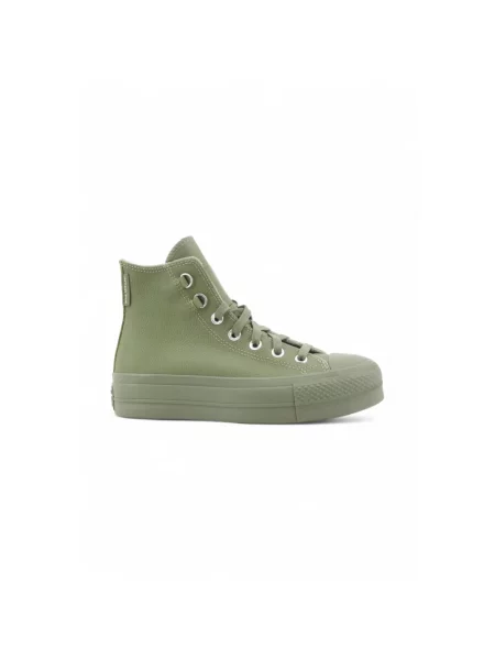 Sneakersy Converse Chuck Taylor All Star skórzane zielone