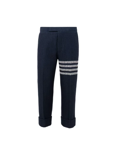 Spodnie Thom Browne niebieskie