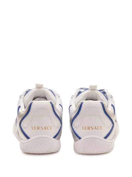 Sneakerși Versace din piele alb