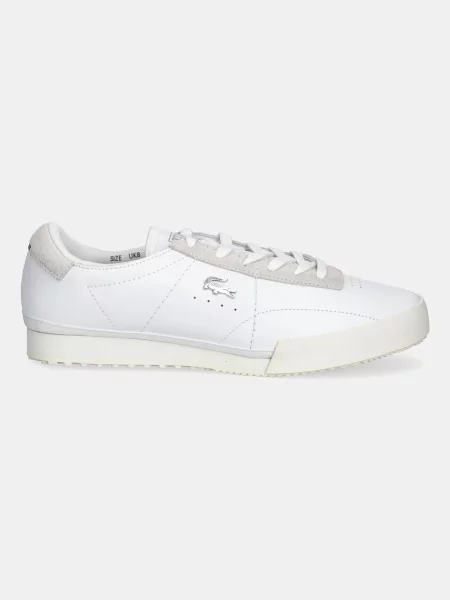 Шкіряні кросівки Lacoste AURA білий