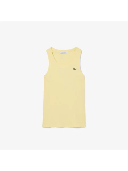 Топ Lacoste желтый