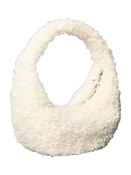 Geantă Calvin Klein Sherpa Ck Zip Puller Crossover Beige Universal bej
