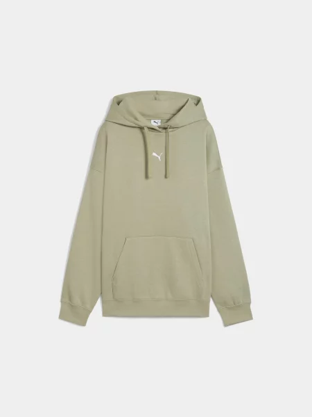 Худи Puma зеленое