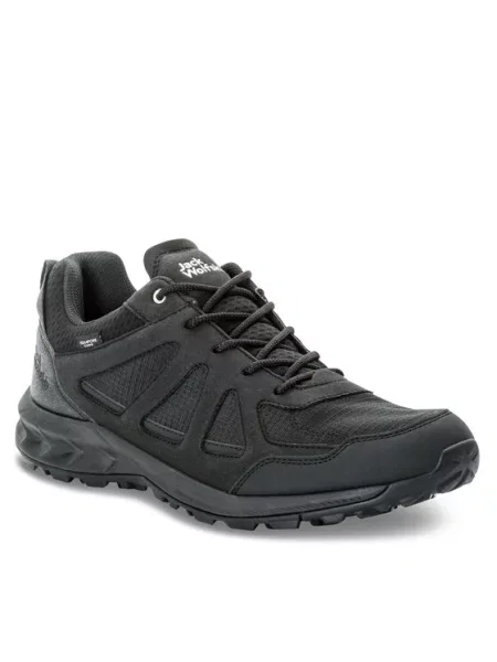 Jack Wolfskin Turistiniai batai Woodland 2 Texapore Low juoda