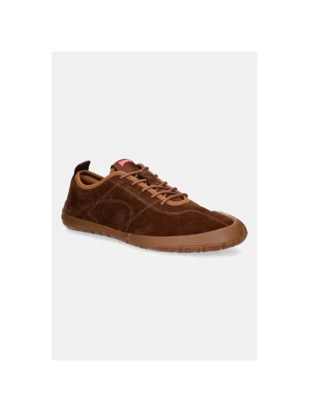 Sneakersy Camper skórzane brązowe