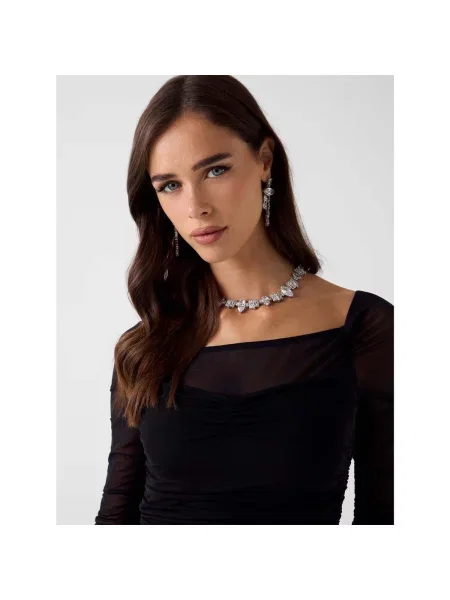 Guess rochie CALISTA negru