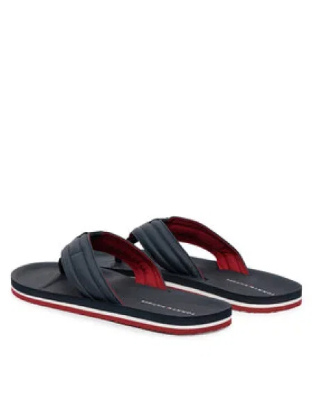 Žabky Tommy Hilfiger Padded Beach desert sky modré