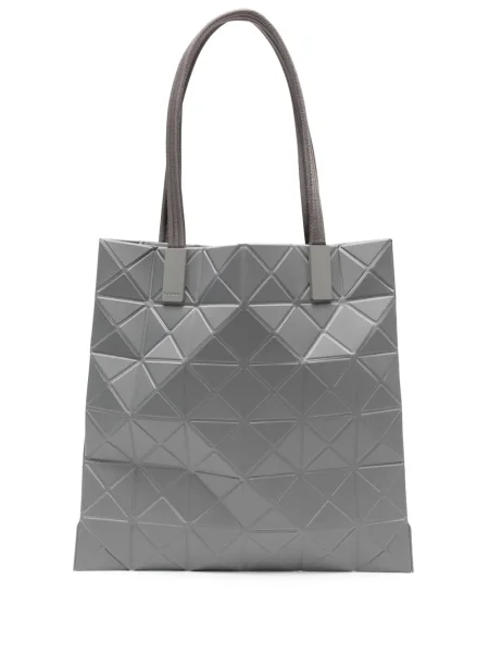 Geantă shopper Bao Bao Issey Miyake alergare gri