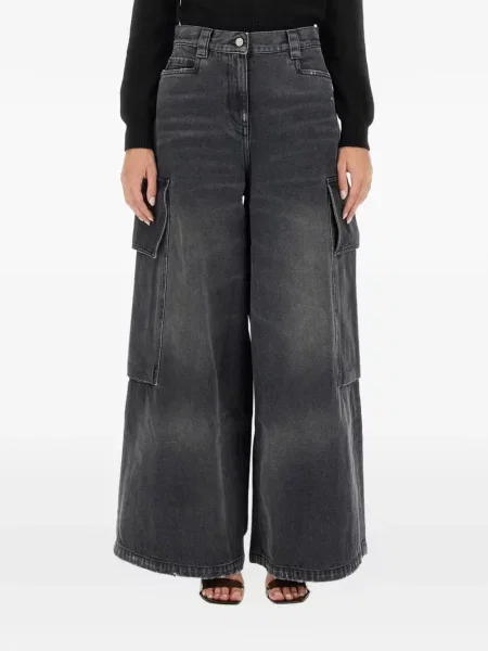 Jeansy Palm Angels szare