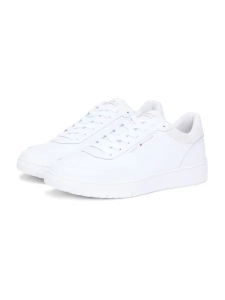 TOMMY HILFIGER Nizke superge BASKET CORE LITE temno siva bela