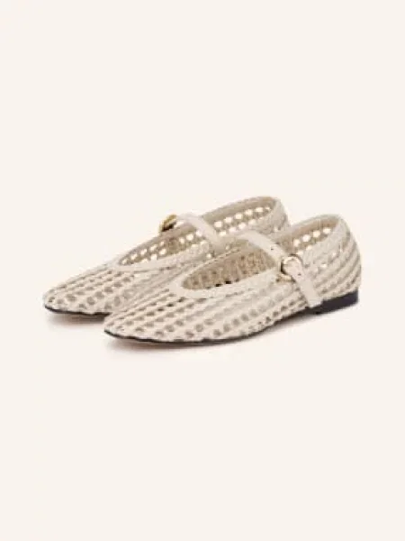 Tommy Hilfiger Baleríny Typu Mary Jane krémová