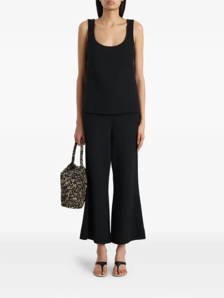 Pantaloni Khaite negru