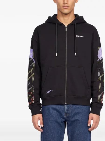 Hoodie Off-white λευκό