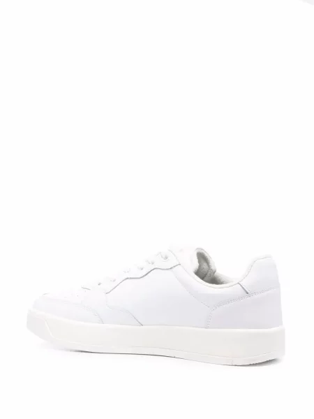 Sneakersy Tommy Jeans sznurowane koronkowe białe