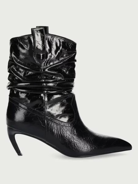 Кожаные ботильоны Jeffrey Campbell