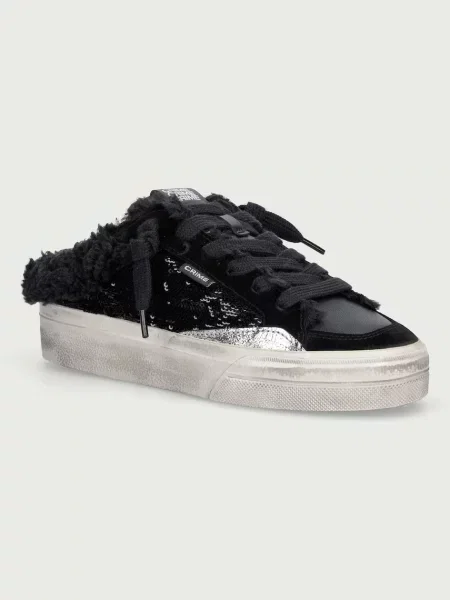 Crime London SOHO SABOT sneakers pentru femei negru