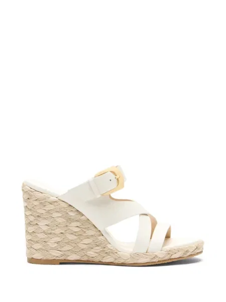 Espadrile Stuart Weitzman alb