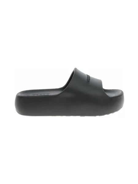 Saboți Tommy Jeans chunky negru