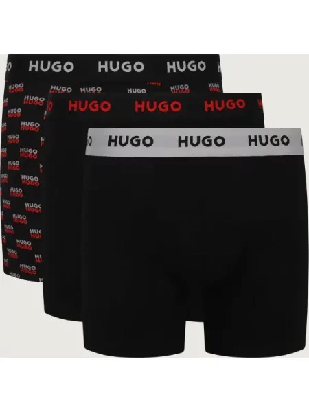 Hugo Bodywear Chiloți boxer Design negru